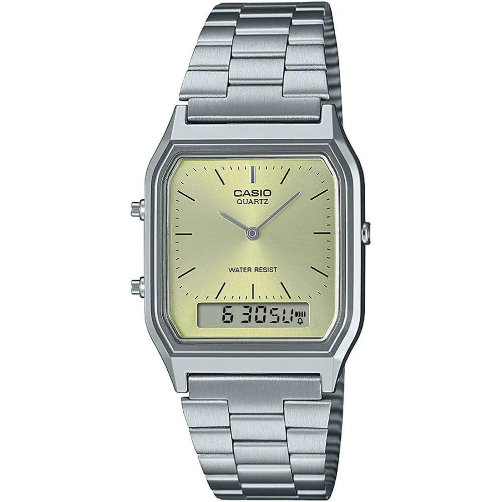 Dress Womens Watches Casio AQ230A-9A Vintage