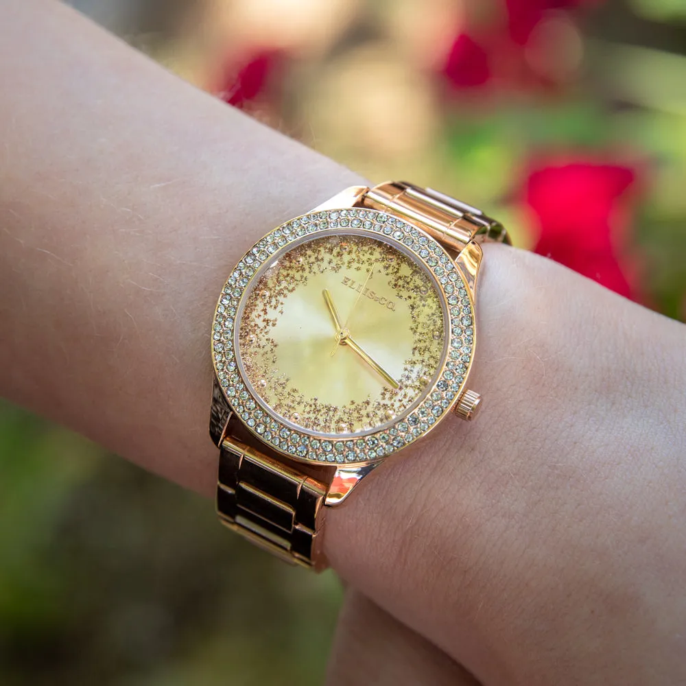 Dress Womens Watches Ellis & Co Eva Glitz