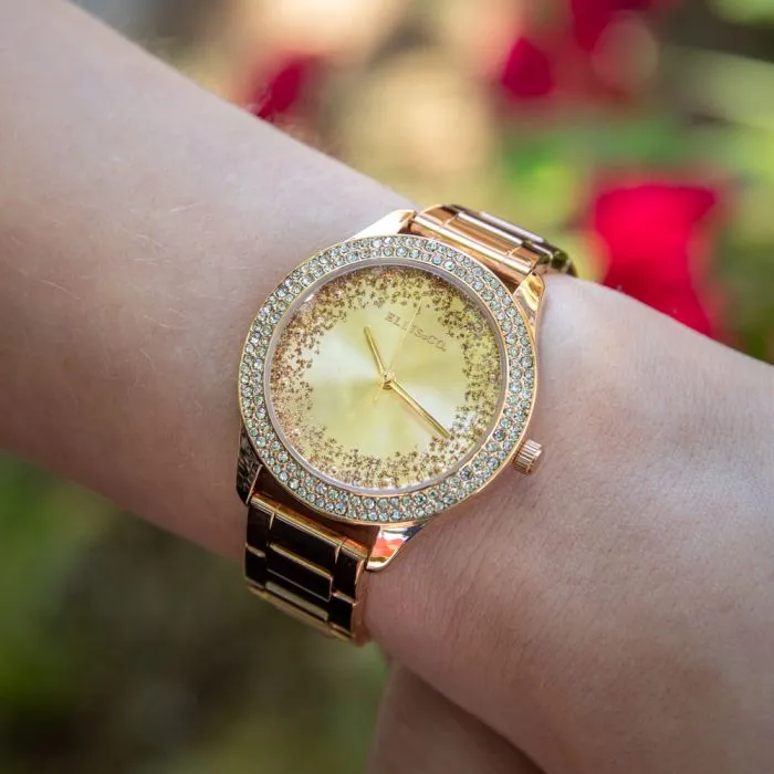 Dress Womens Watches Ellis & Co Eva Glitz