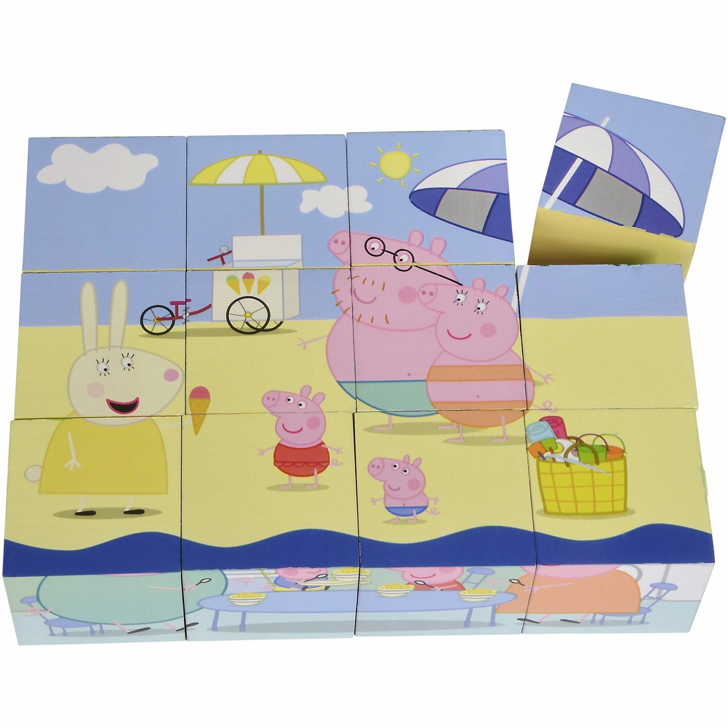 Eichhorn Peppa Pig Puzzle Cube in Wood
