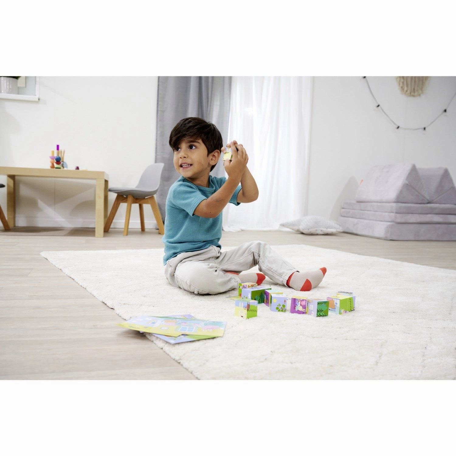 Eichhorn Peppa Pig Puzzle Cube in Wood