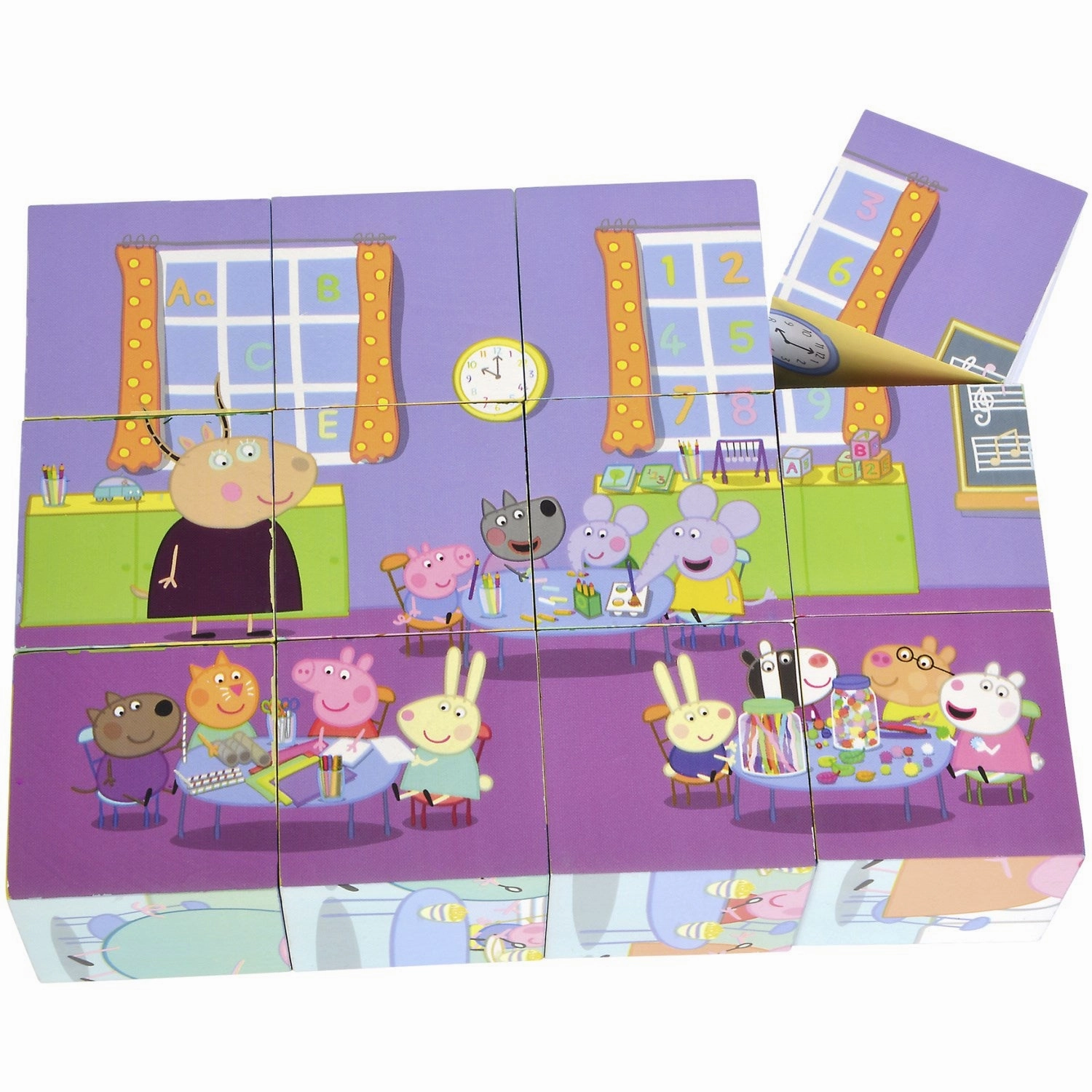 Eichhorn Peppa Pig Puzzle Cube in Wood