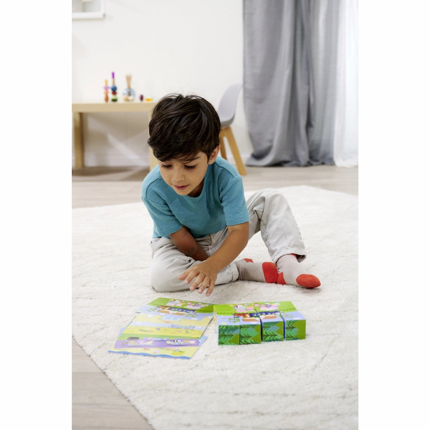 Eichhorn Peppa Pig Puzzle Cube in Wood