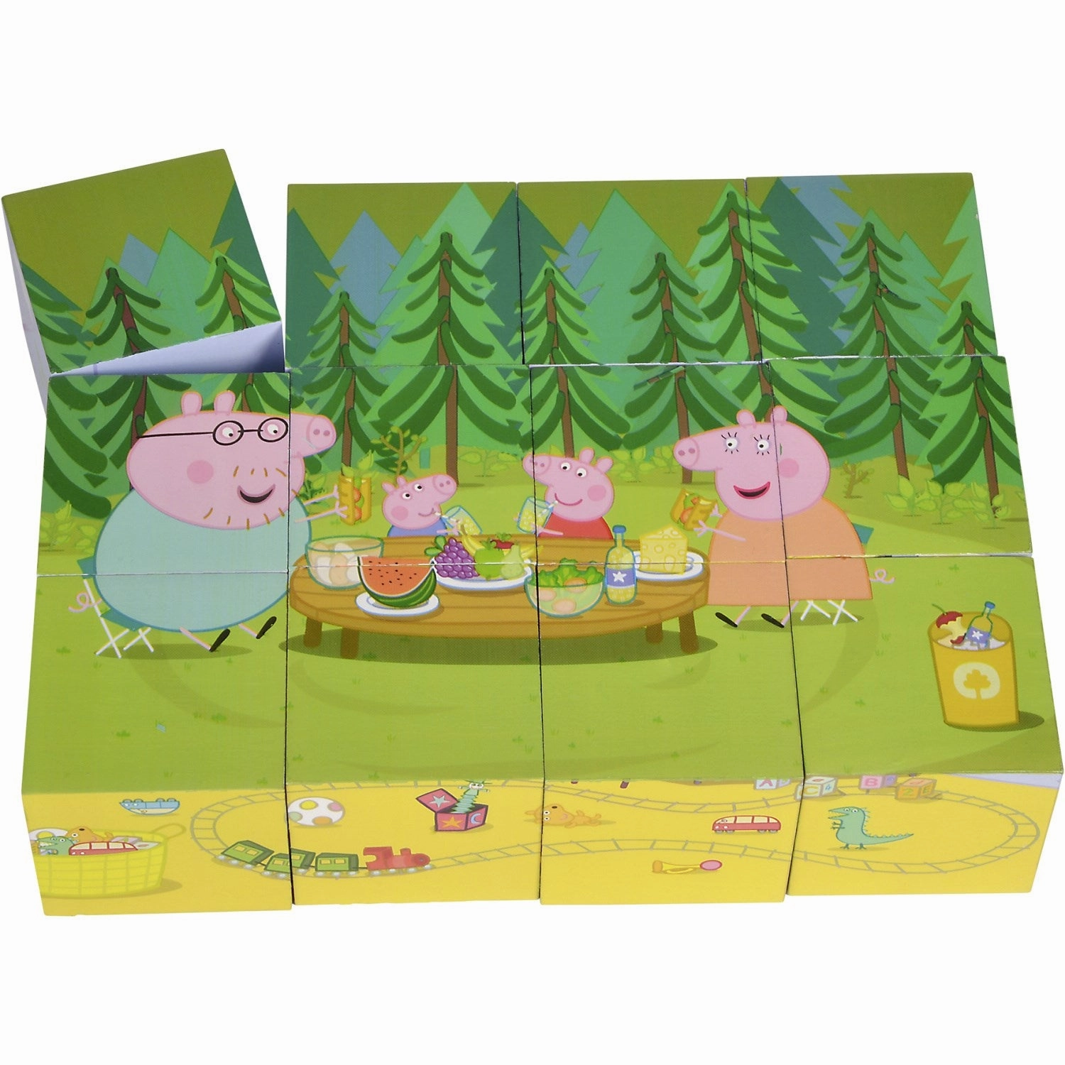 Eichhorn Peppa Pig Puzzle Cube in Wood