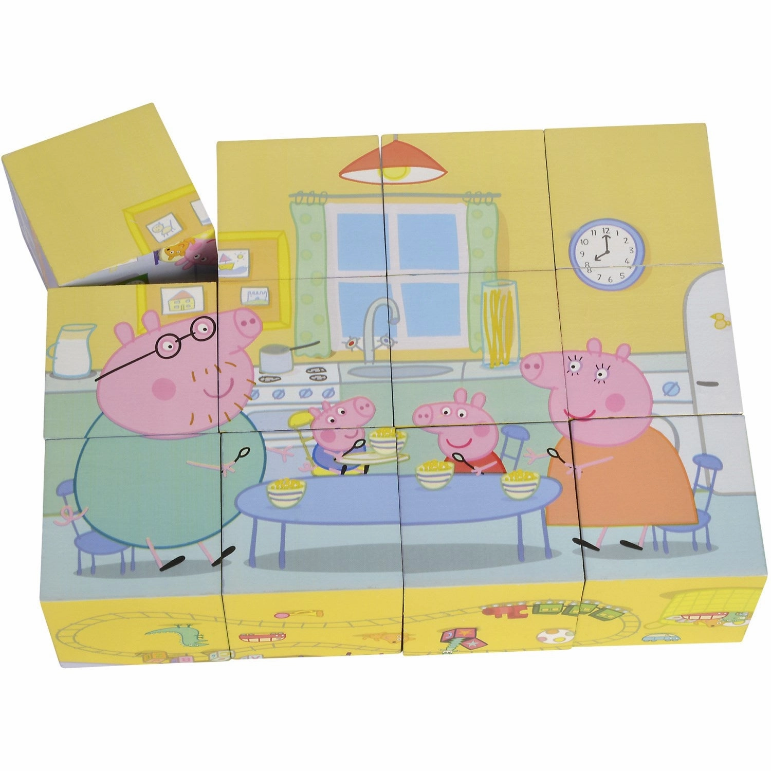 Eichhorn Peppa Pig Puzzle Cube in Wood