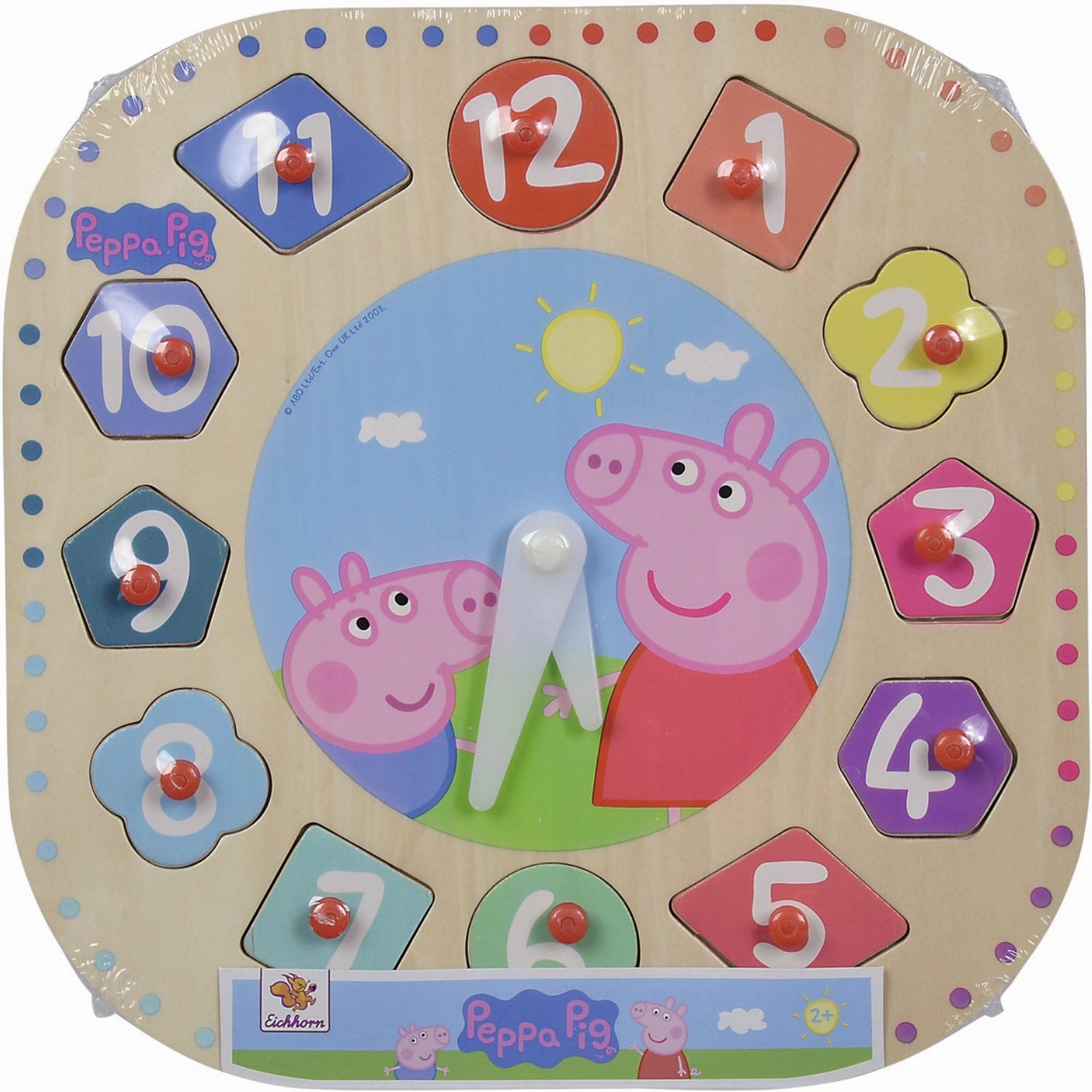 Eichhorn Peppa Pig Puzzle Watch in Wood