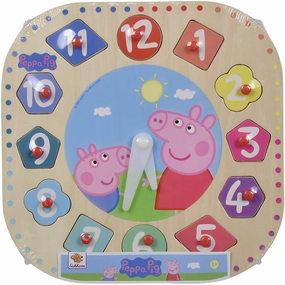 Eichhorn Peppa Pig Puzzle Watch in Wood