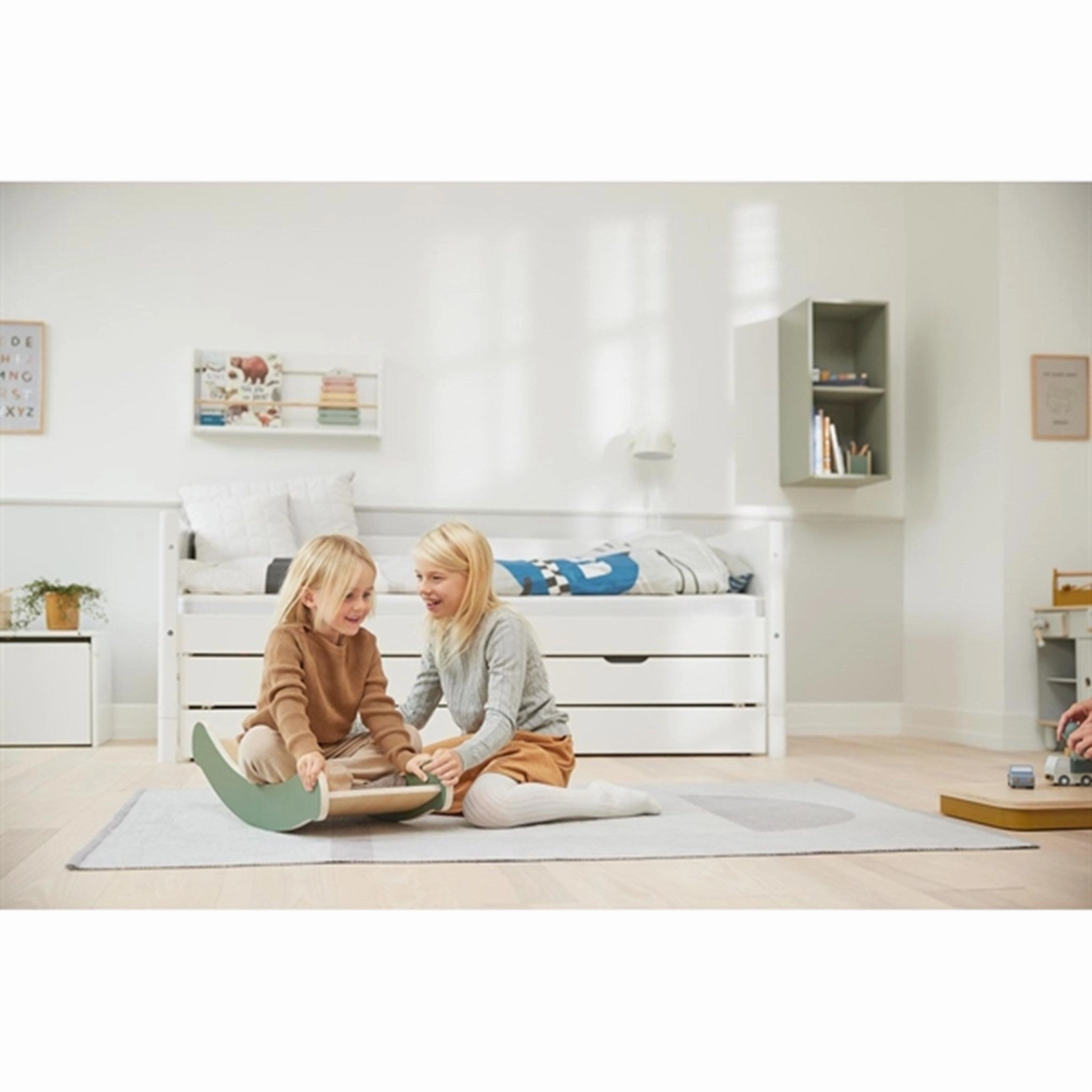 FLEXA PLAY Balance Board - Mini Green