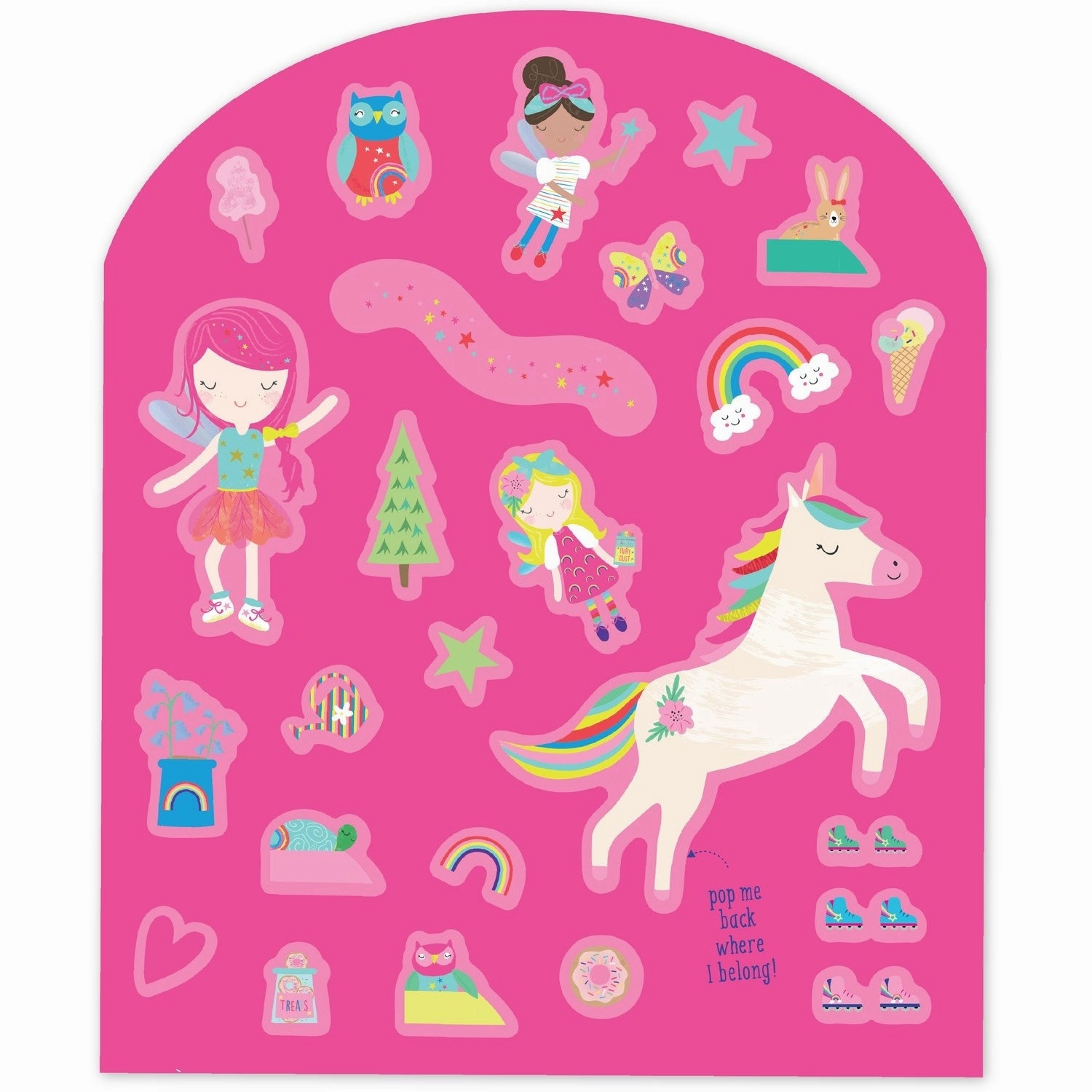 Floss & Rock Stick & Play Rainbow Fairy