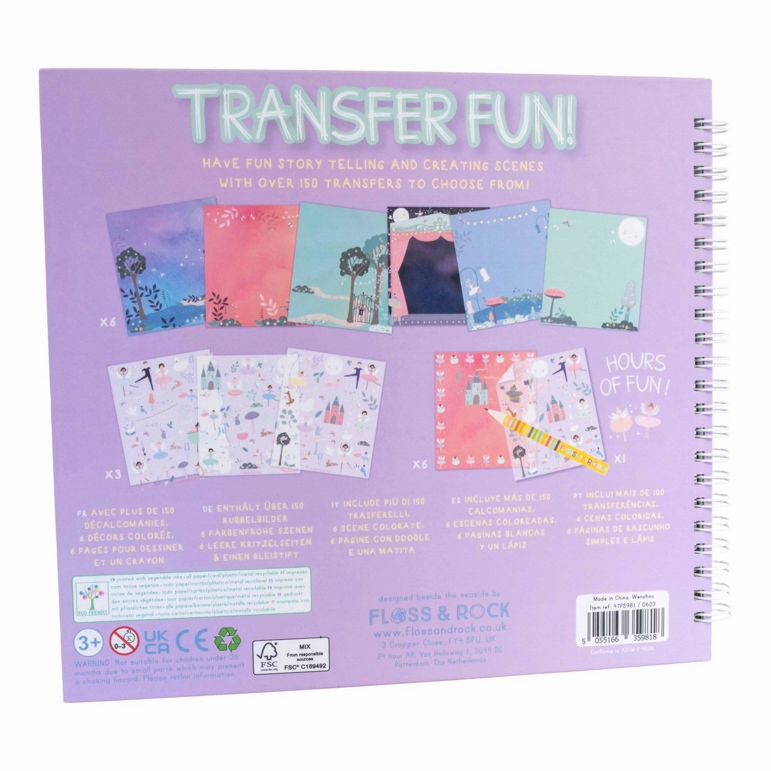 Floss & Rock Transfer Fun Enchanted