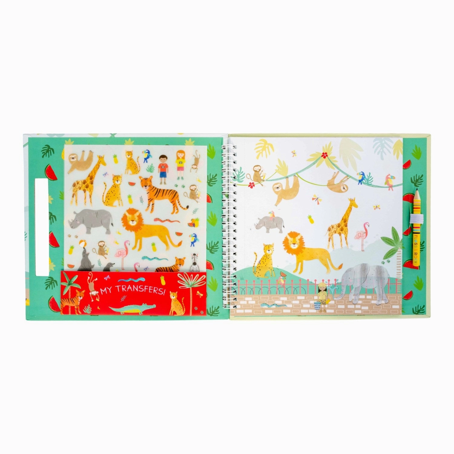 Floss & Rock Transfer Fun Jungle