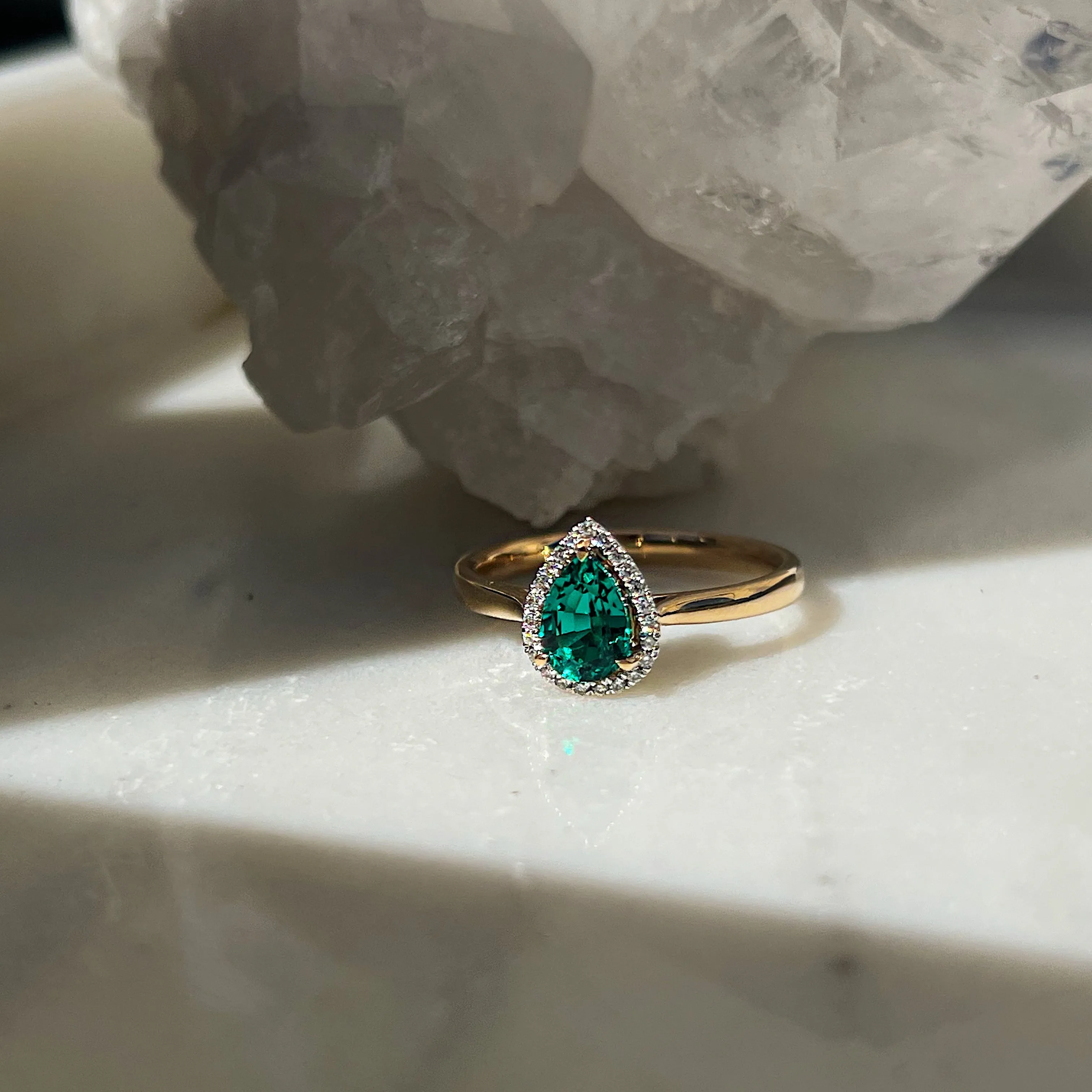 Forever Jewellery Genevieve Emerald Ring