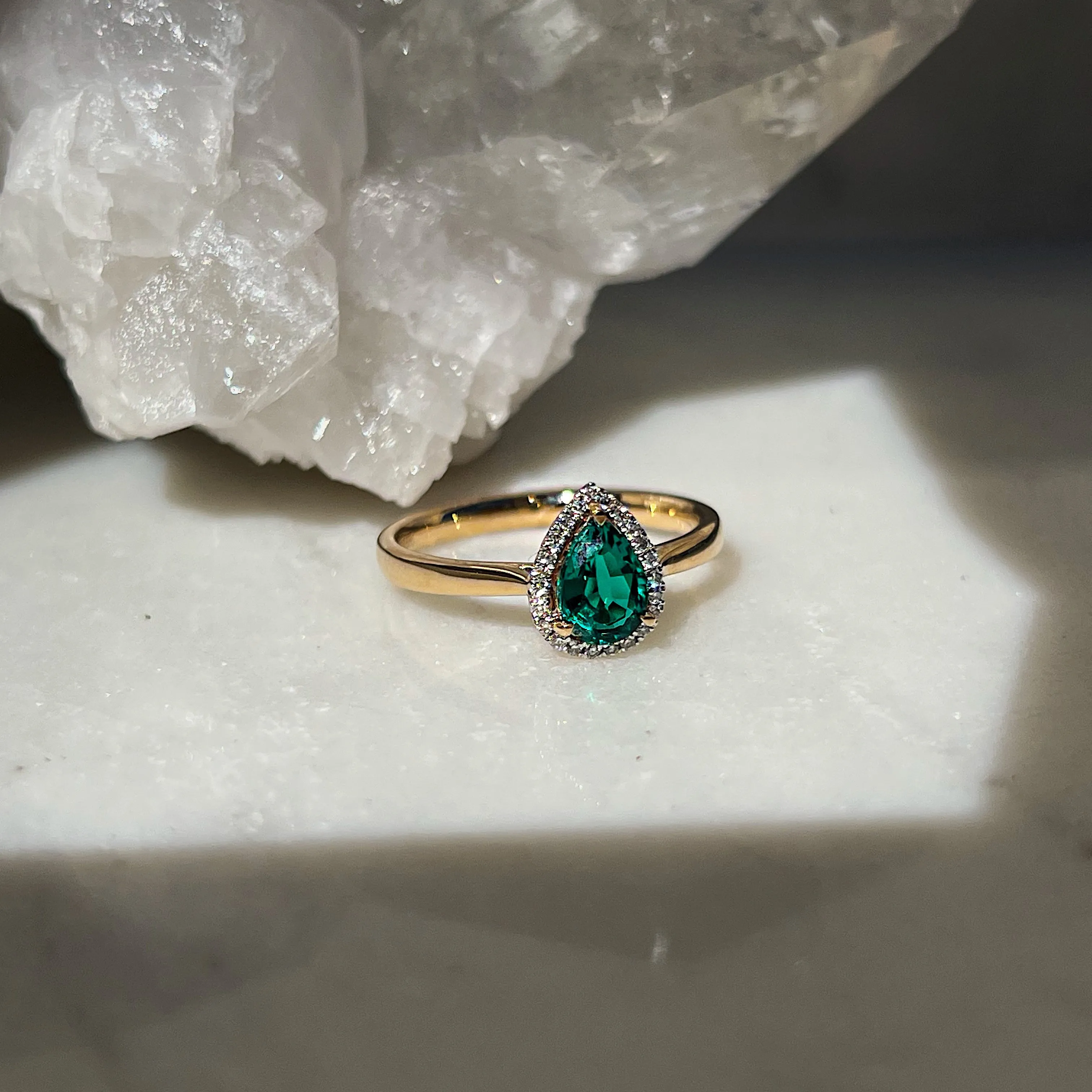 Forever Jewellery Genevieve Emerald Ring