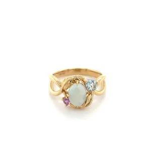 Forever Jewellery Hannah Opal Yellowgold Ring