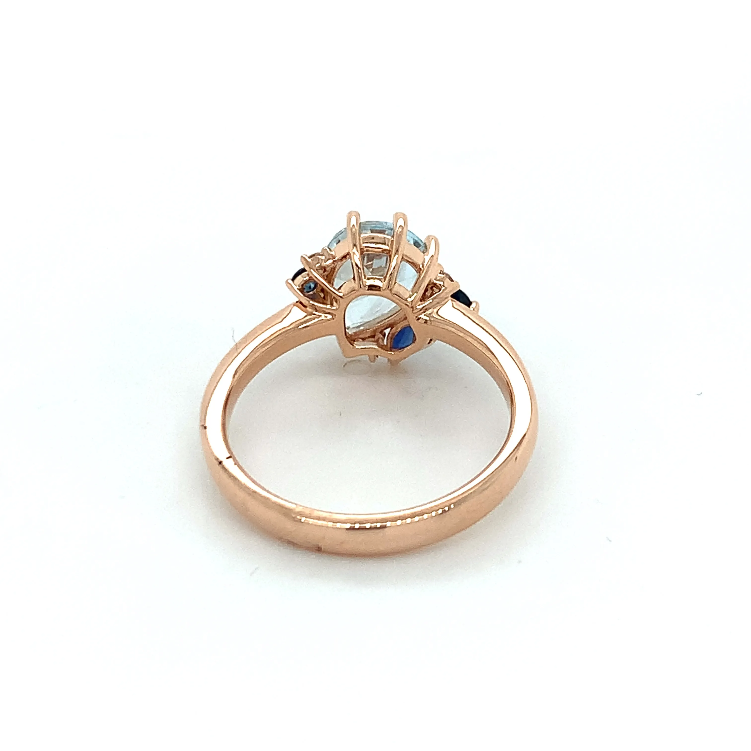 Forever Jewellery Michelle Sapphire Aquamarine Ring