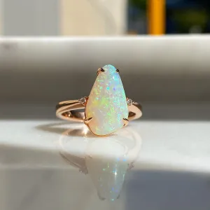 Forever Jewellery Opal 2.7ct Rosegold Ring