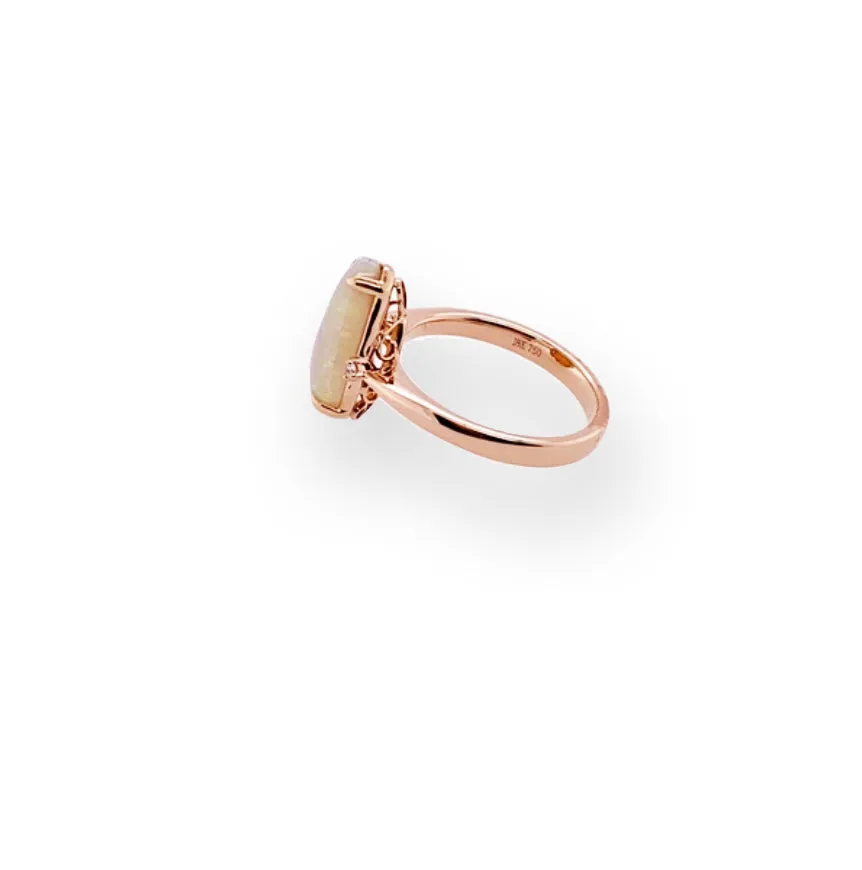Forever Jewellery Opal 2.7ct Rosegold Ring