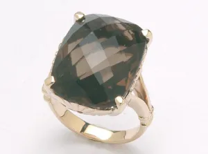 Forever Jewellery Smokey Quartz Ring
