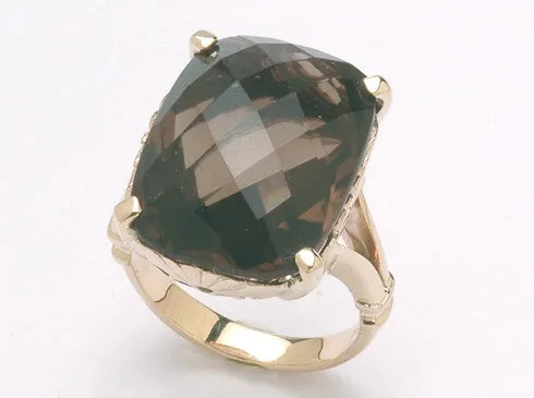 Forever Jewellery Smokey Quartz Ring