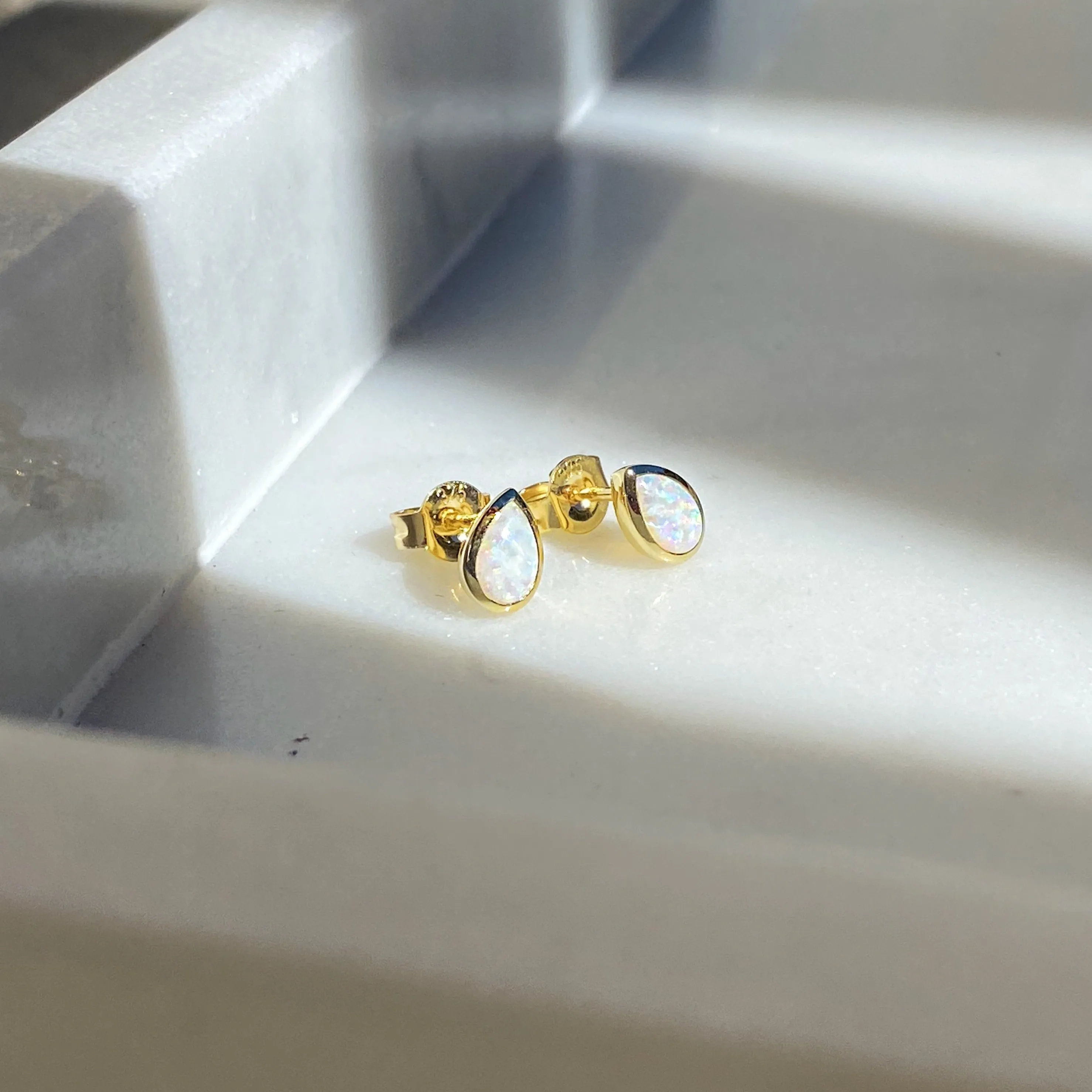 Forever Jewellery Stella Opal Earrings