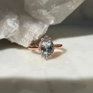 Forever Jewellery Veronique Aquamarine Ring