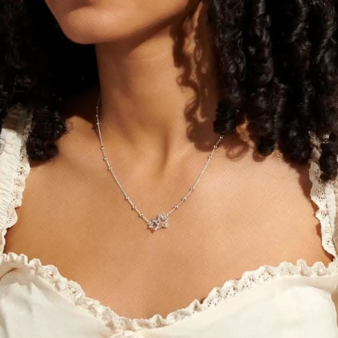 Forever Yours Amazing Auntie Silver Plated 46cm   5cm Necklace 6715 Joma Jewellery