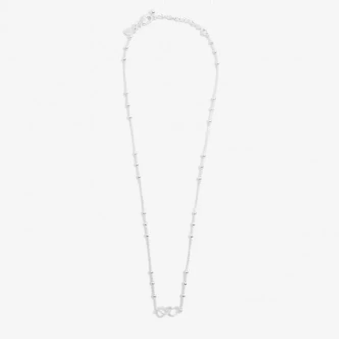 Forever Yours Darling Daughter Silver Plated 46cm   5cm Necklace 6716 Joma Jewellery