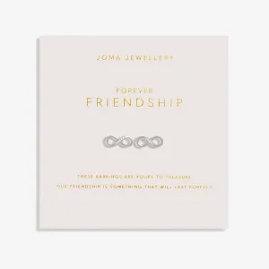 Forever Yours Forever Friendship Silver Plated Earrings 7506 Joma Jewellery