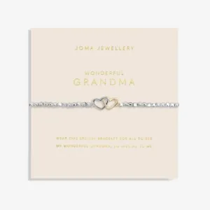 Forever Yours 'Wonderful Grandma' Bracelet 5768 Joma Jewellery