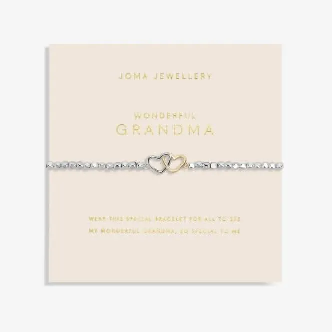 Forever Yours 'Wonderful Grandma' Bracelet 5768 Joma Jewellery
