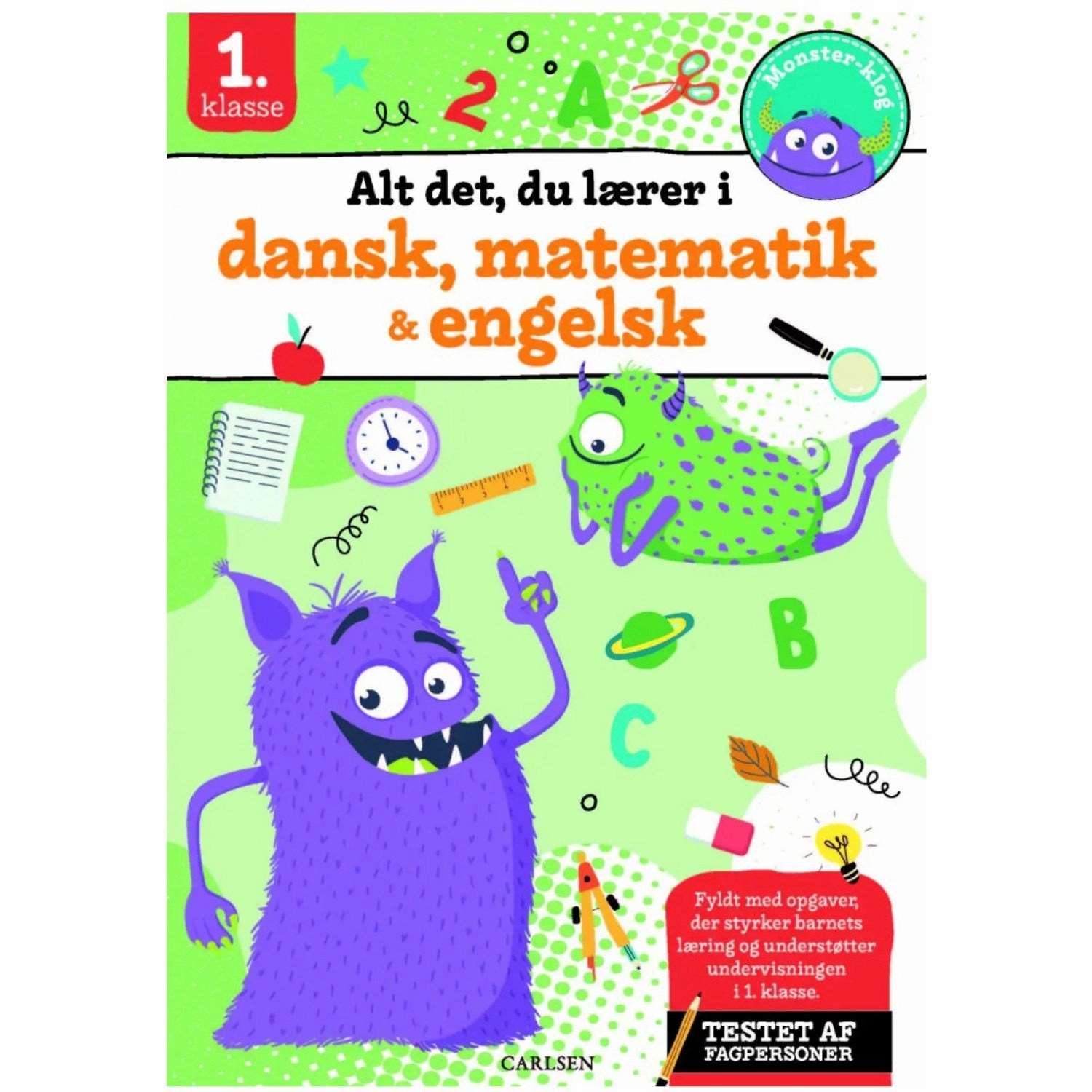 Forlaget Carlsen Alt det, du lrer i dansk, matematik & engelsk - 1. klasse