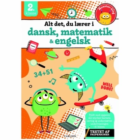 Forlaget Carlsen Alt det, du lrer i dansk, matematik & engelsk - 2. klasse