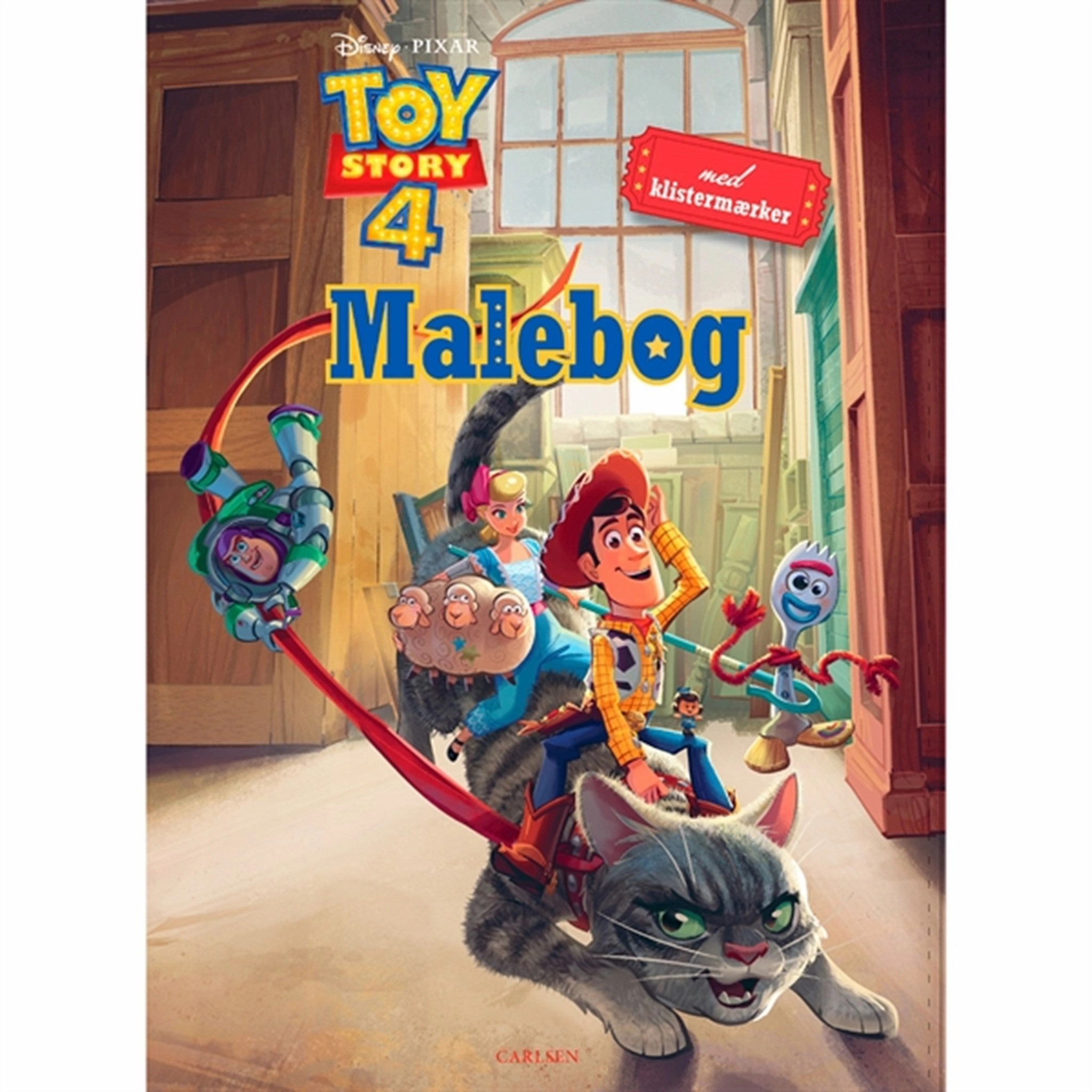 Forlaget Carlsen Toy Story 4: Malebog Disney
