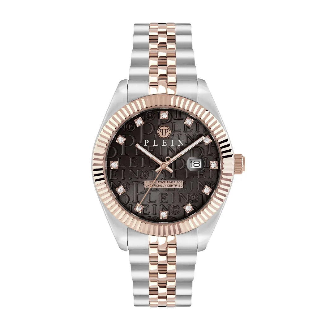 Gents Date Superlative Brown Watch PWMFA0625