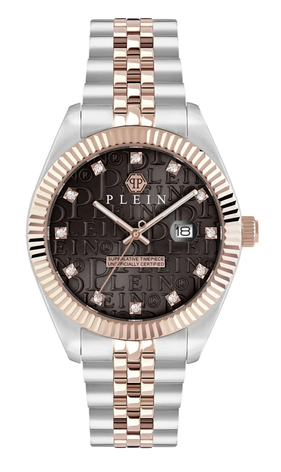 Gents Date Superlative Brown Watch PWMFA0625