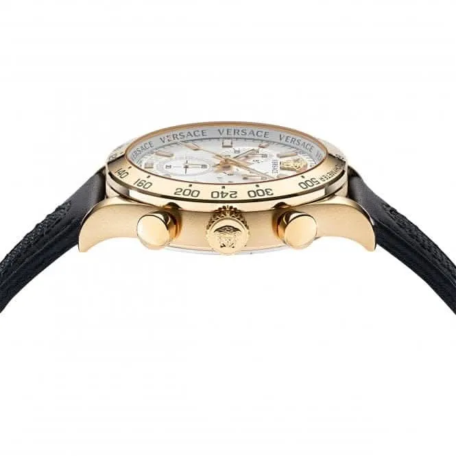 Gents Hellenyium Gold-Tone White-Silver Watch VE2U00222