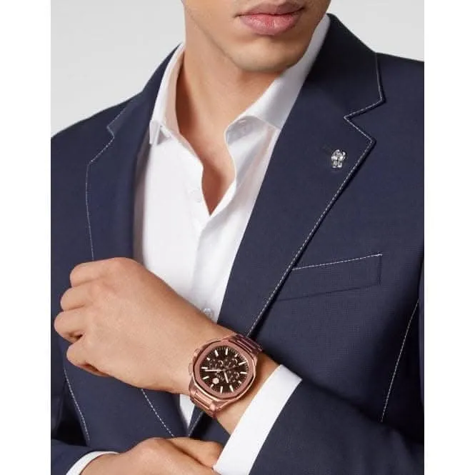 Gents Spectre Chrono Rose Gold Watch PWSAA0623