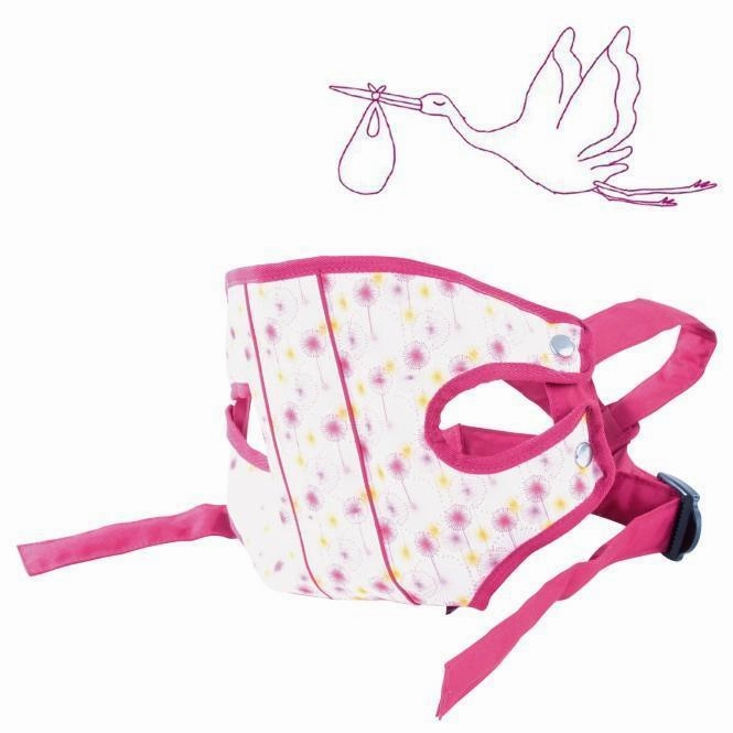 Gotz 3402314 Baby Doll Carrier Flowers