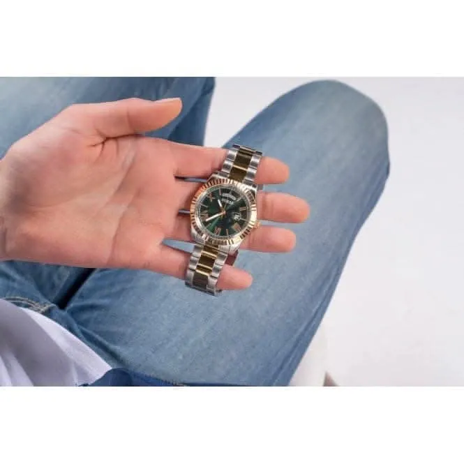 Guess Gents Connoisseur Stainless Steel 2-Tone Watch GW0265G8