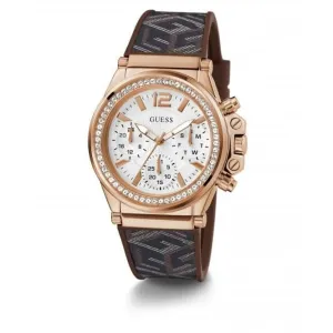 Guess Ladies Charisma Rose Gold Tone Watch GW0621L5