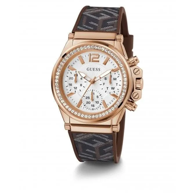 Guess Ladies Charisma Rose Gold Tone Watch GW0621L5