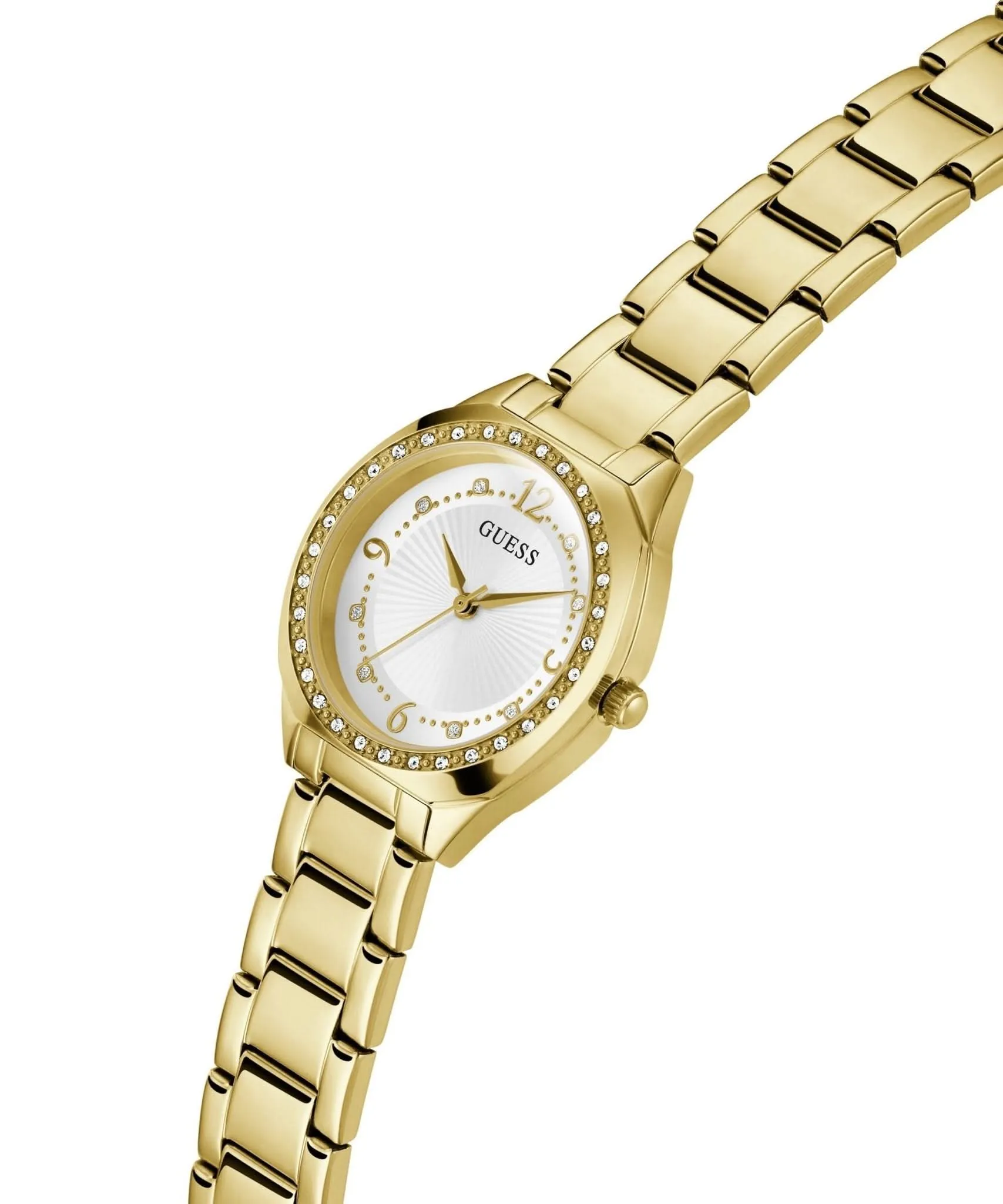 Guess Ladies Charlotte Gold Tone Stainless Steel Watch GW0767L2