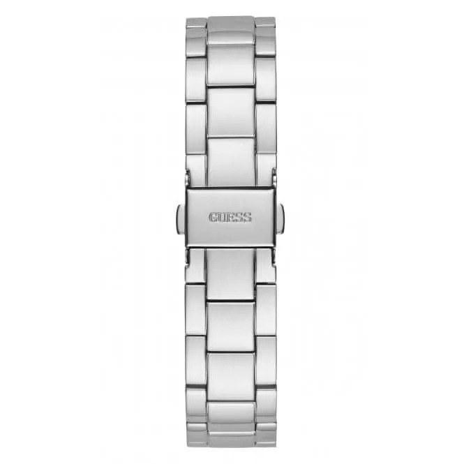 Guess Ladies Crown Jewel Stainless Steel Silver Watch GW0410L1