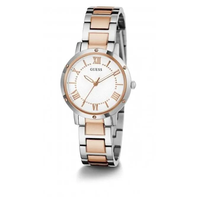 Guess Ladies Dawn Stainless Steel 2-Tone Watch GW0404L3