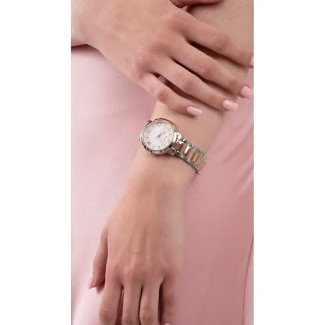 Guess Ladies Dawn Stainless Steel 2-Tone Watch GW0404L3