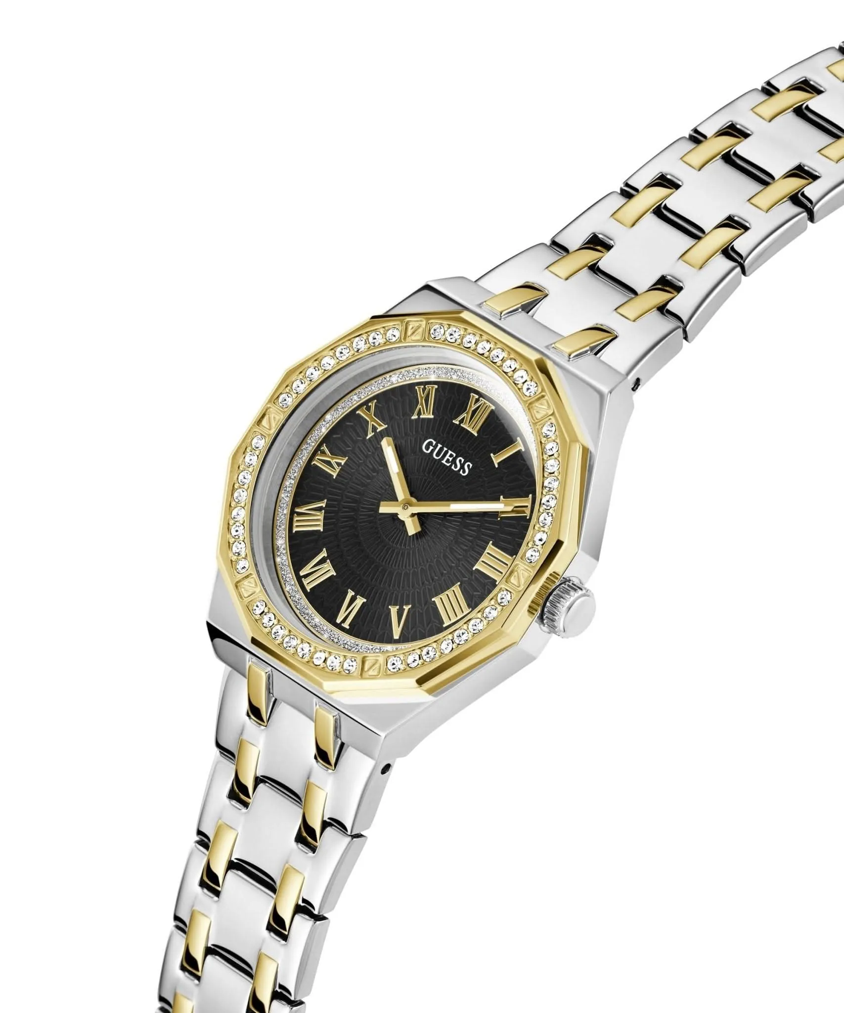 Guess Ladies Desire Two Tone Stainless Steel Watch GW0770L4