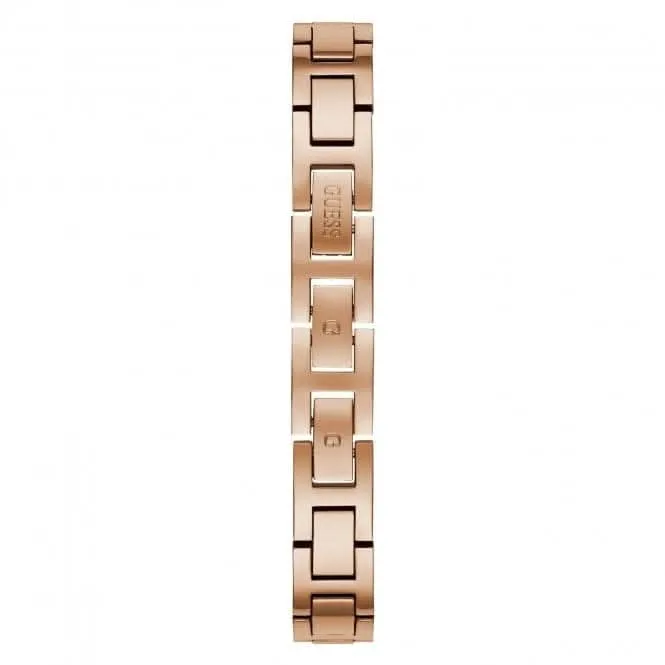 Guess Ladies Dress Stainless Steel Rose Gold Watch GW0022L3