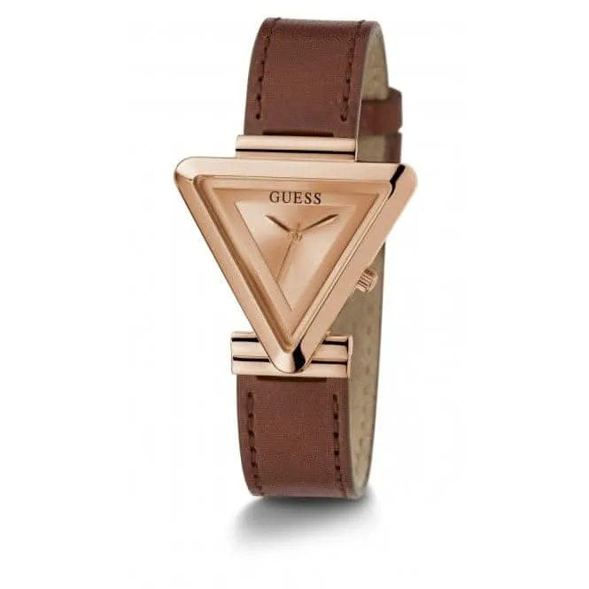 Guess Ladies Fame Stainless Steel Rose Gold Watch GW0548L2