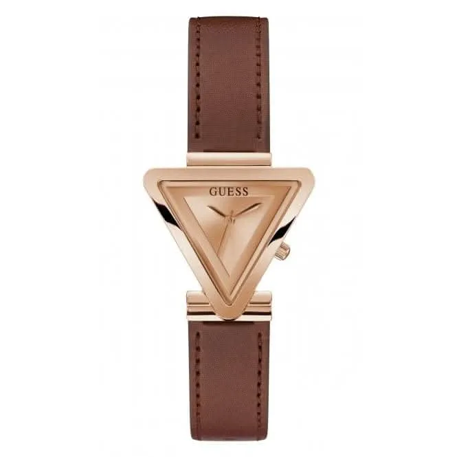Guess Ladies Fame Stainless Steel Rose Gold Watch GW0548L2