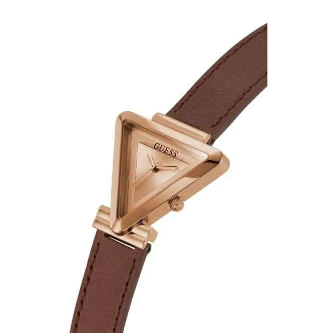 Guess Ladies Fame Stainless Steel Rose Gold Watch GW0548L2